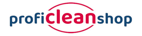 Screenshot of proficleanshop.de